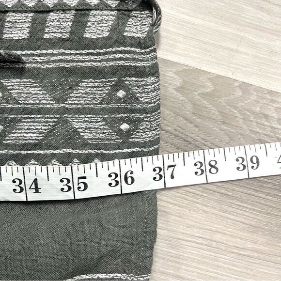 Splendid Dress Women’s Medium Freesia Linen Blend Long Sleeve Tie Waist - Picture 7 of 7